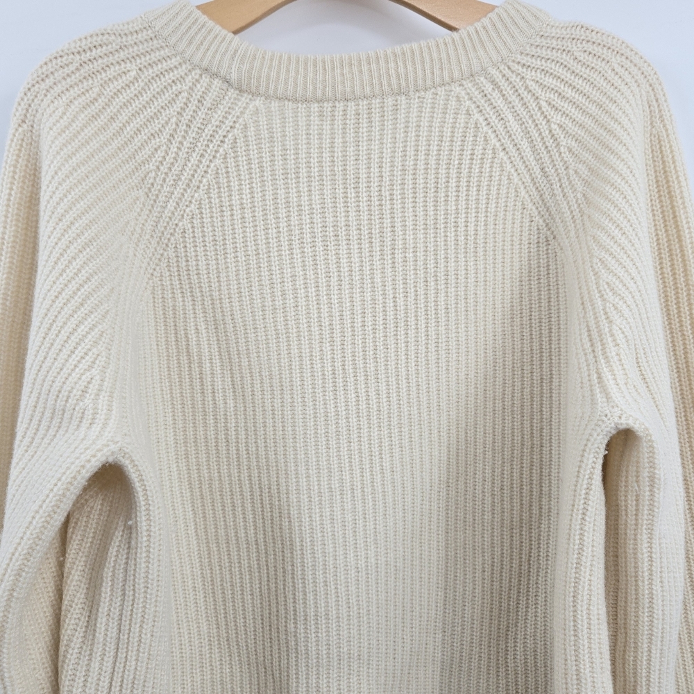 Madewell Sweater Fisherman reSourced Cashmere Ribbed - Picture 9 of 12